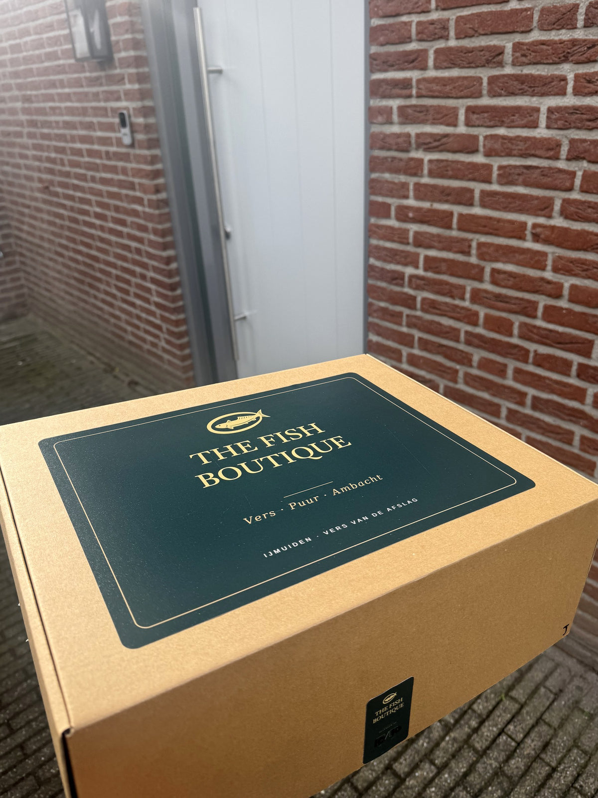 Family Box van The Fish Boutique gekoeld bezorgd aan de voordeur